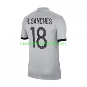 Fußballtrikots Paris Saint-Germain R.Sanches 18 2022-2023 Kurzarm Auswärts-trikot kaufen